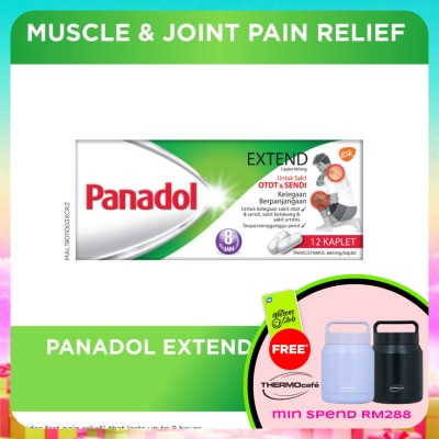 PANADOL - Extend Paracetamol Long-lasting Pain Relief for Muscle & Joint 12s