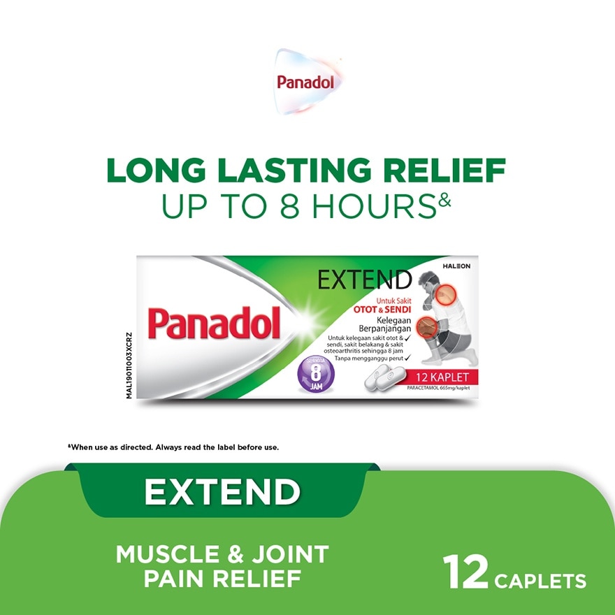 Extend - Long-lasting Pain Relief (12's)