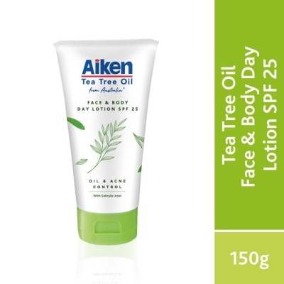 AIKEN Tea Tree Oil Face & Body Day Lotion 150G