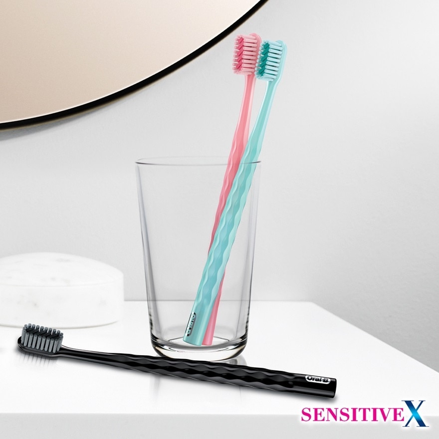 SensitiveX Charcoal Toothbrush 2s