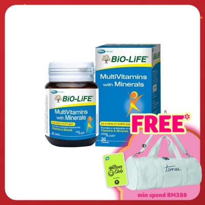 BIO-LIFE Multivitamins and Minerals 30S