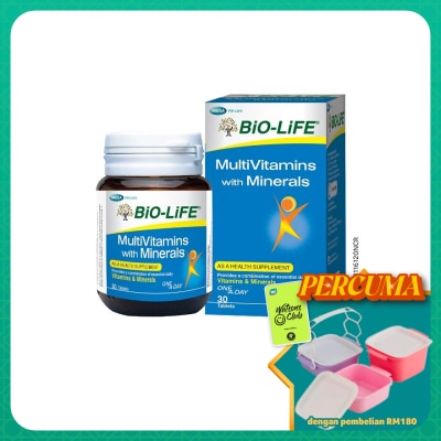 BIO-LIFE - Multivitamins and Minerals 30S
