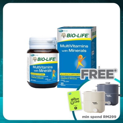 BIO-LIFE Multivitamins and Minerals 30S