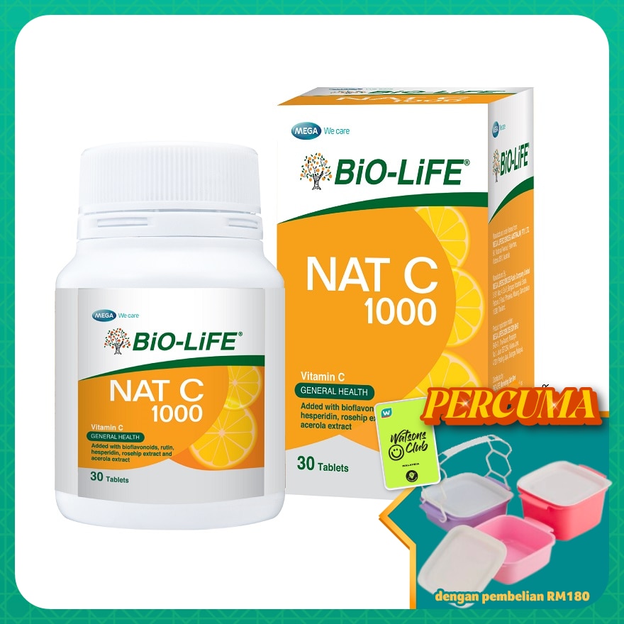 Nat C 1000mg 30S