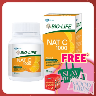 BIO-LIFE Nat C 1000mg 30S