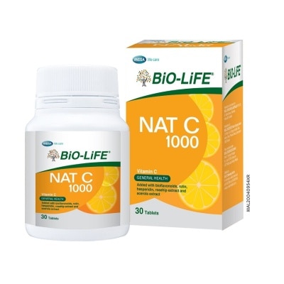 BIO-LIFE Nat C 1000mg 30S