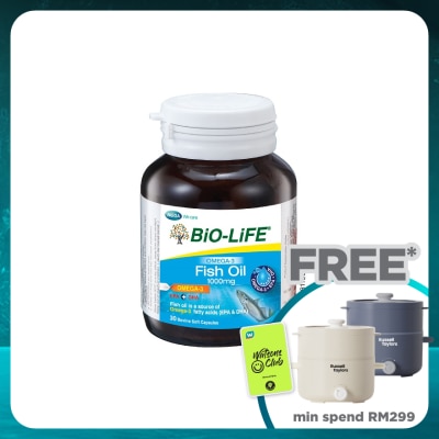 BIO-LIFE Omega-3 Fish Oil 1000MG 30S