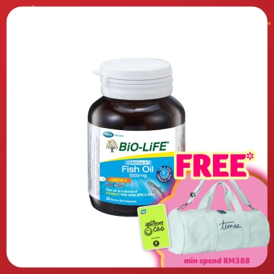 BIO-LIFE Omega-3 Fish Oil 1000MG 30S