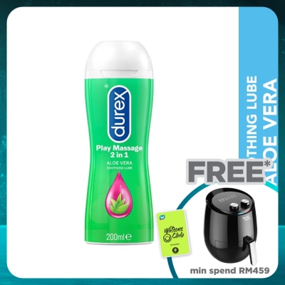 DUREX Lubricant Play Massage 2 in 1 Aloe Vera Soothing 200ml