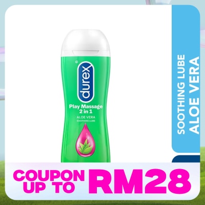 DUREX Lubricant Play Massage 2 in 1 Aloe Vera Soothing 200ml