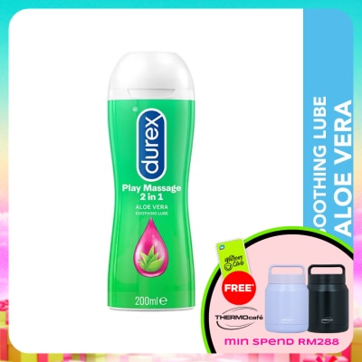 DUREX - Lubricant Play Massage 2 in 1 Aloe Vera Soothing 200ml
