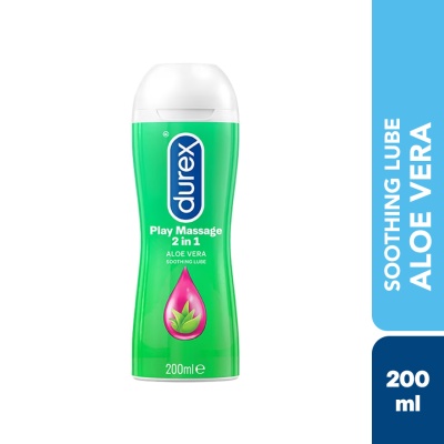 DUREX Lubricant Play Massage 2 in 1 Aloe Vera Soothing 200ml image