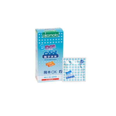 OKAMOTO - Dot De Cool Lubricated Condoms 10's image