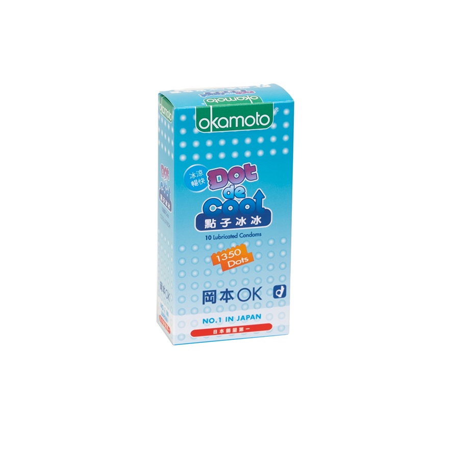 Dot De Cool Lubricated Condoms 10's image