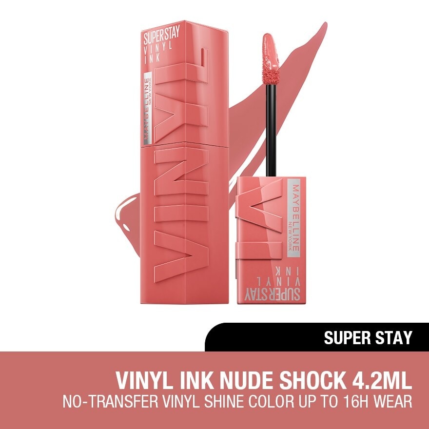 Super Stay Vinyl Ink Nude Shock 100 Charmed