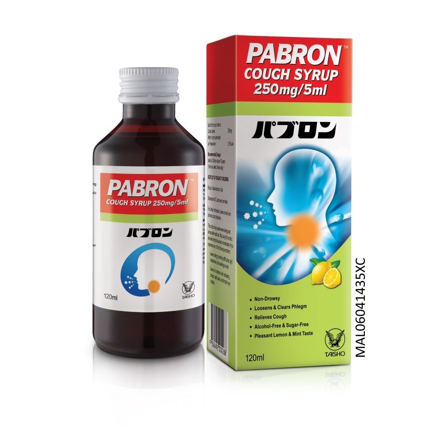 Taisho Pabron Cough Syrup 120ML image