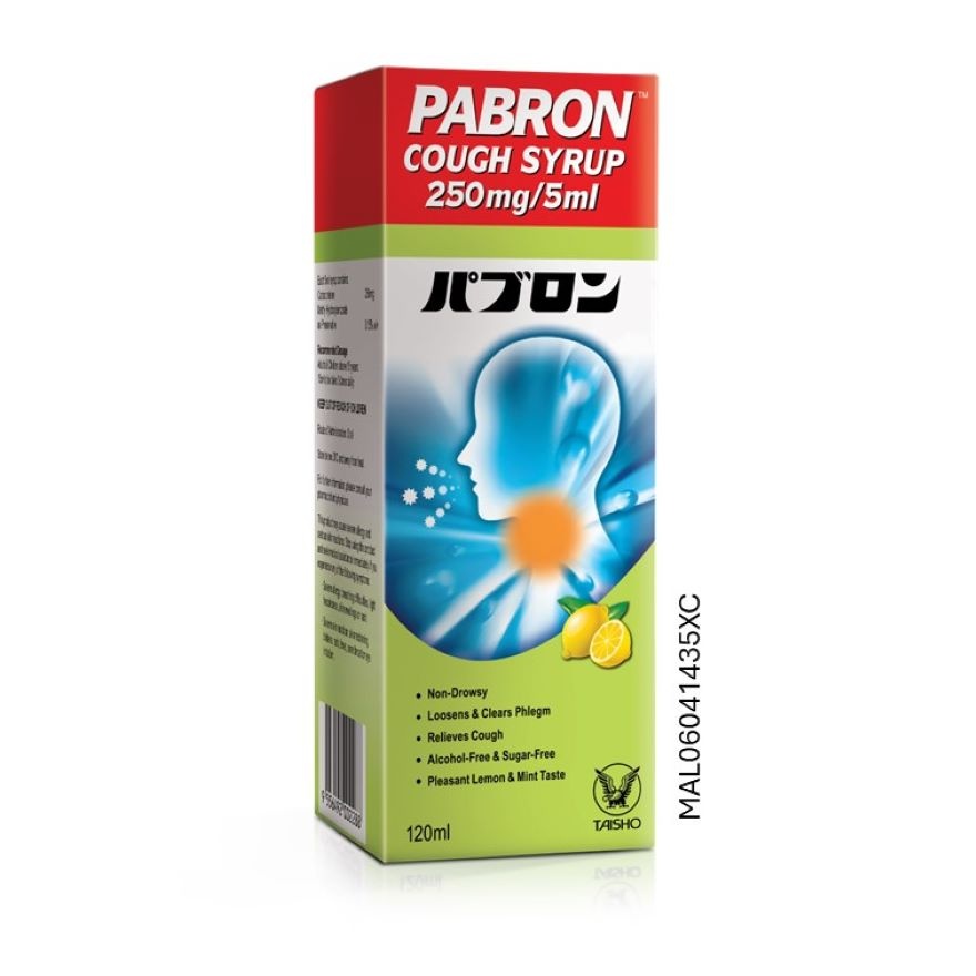 Taisho Pabron Cough Syrup 120ML image