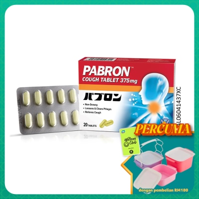 PABRON - Taisho Pabron Cough Tablet 20s