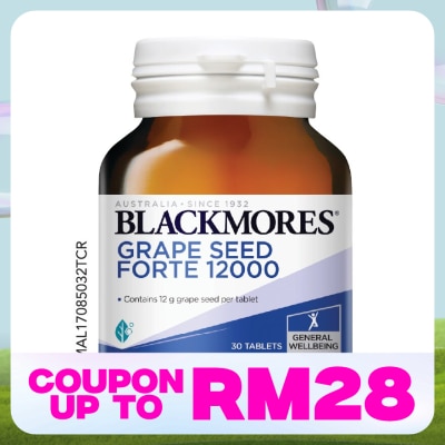 BLACKMORES Grape Seed Forte 12,000 30's