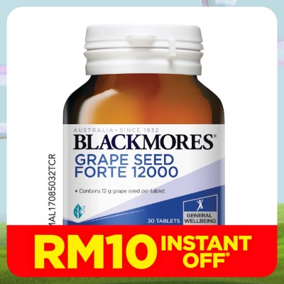 BLACKMORES Grape Seed Forte 12,000 30's