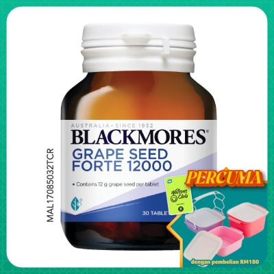 BLACKMORES - Grape Seed Forte 12,000 30's