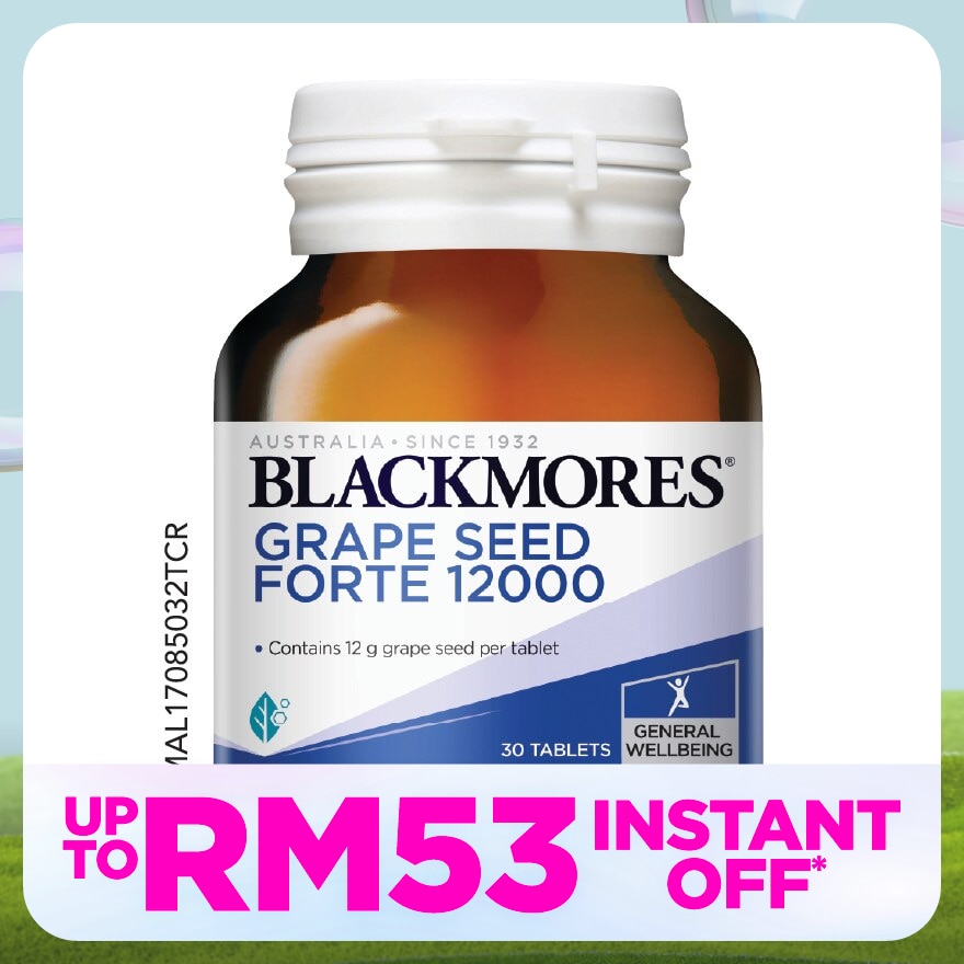 Grape Seed Forte 12,000 30's