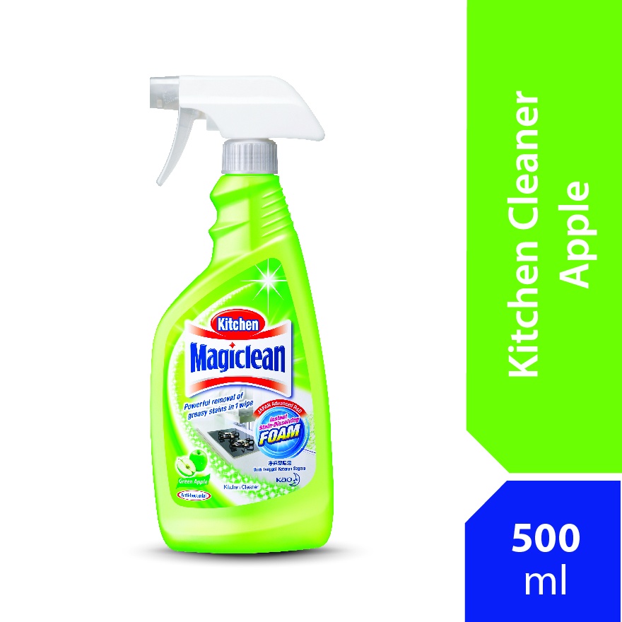 Kitchen Cleaner Green Apple Refill 500ml image