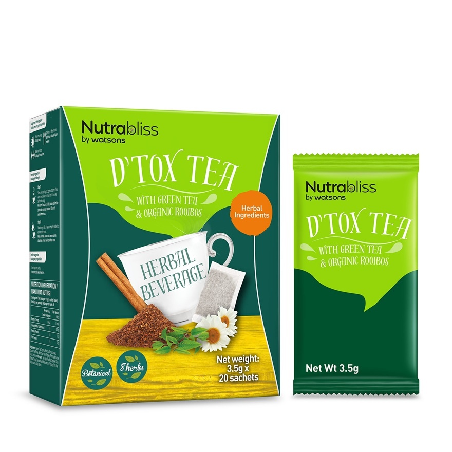 Herbal D'tox Tea 3.5g x 20's image