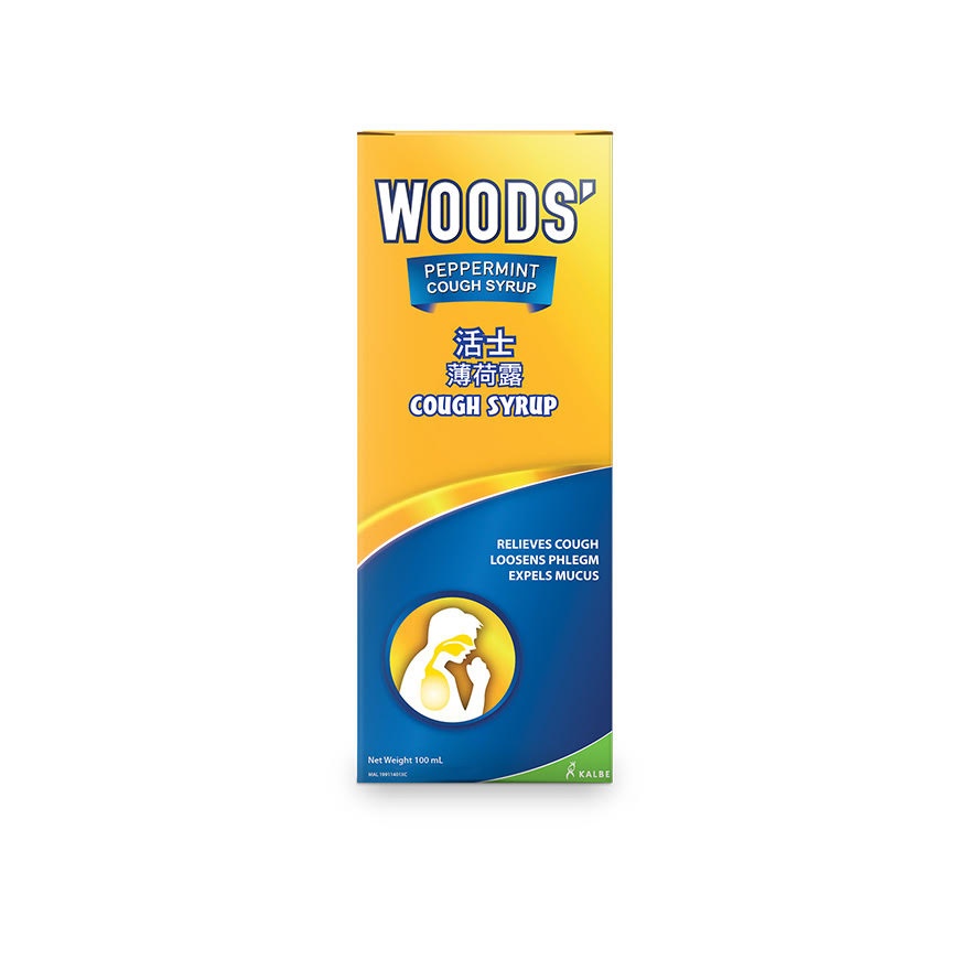 Woods Peppermint Syrup Adult image