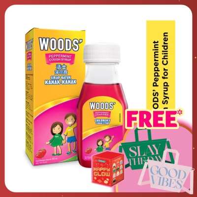 WOOD'S Peppermint Syrup Child