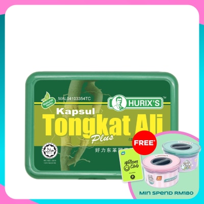HURIX'S Kapsule Tongkat Ali Plus 30's