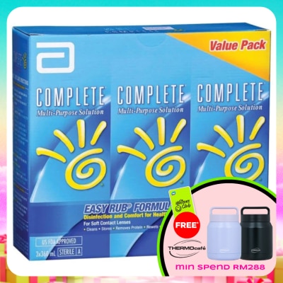 J&J VISION - Complete Multi Purpose Solution 3 x 360ml