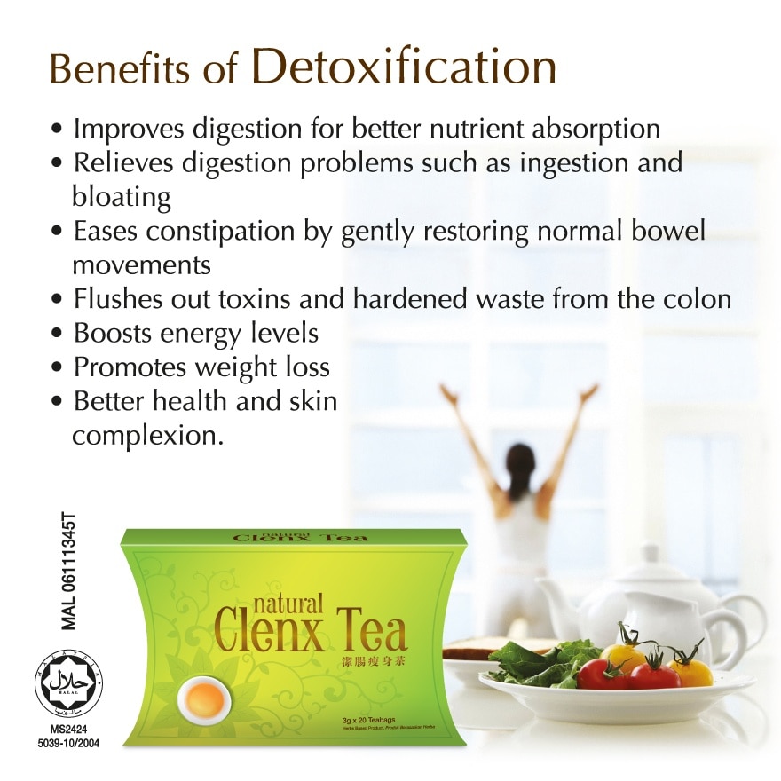 Natural Clenx Tea 3g x 20's