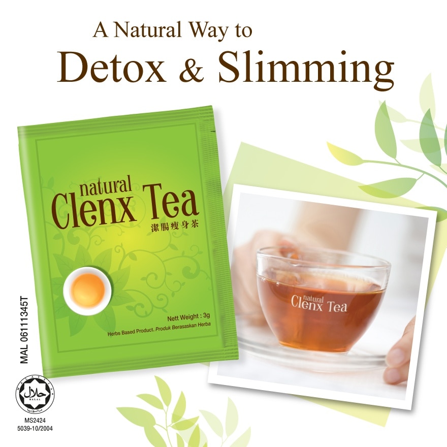 Natural Clenx Tea 3g x 20's