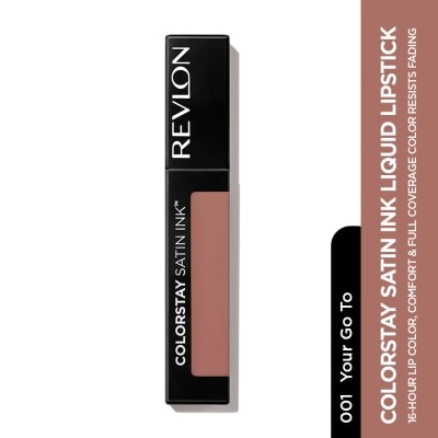 REVLON CS Satin Ink Lipstick - 001 Your Go To