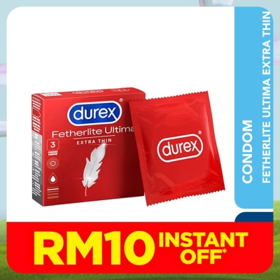 DUREX Condom Fetherlite Ultima Extra Thin 3s