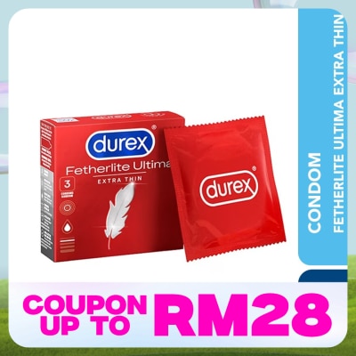 DUREX Condom Fetherlite Ultima Extra Thin 3s