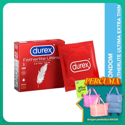 DUREX Condom Fetherlite Ultima Extra Thin 3s