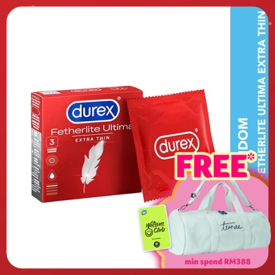 DUREX Condom Fetherlite Ultima Extra Thin 3s