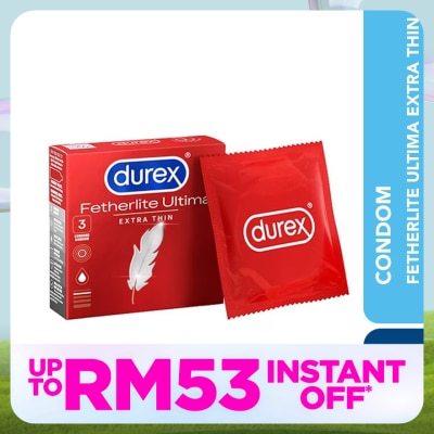 DUREX Condom Fetherlite Ultima Extra Thin 3s