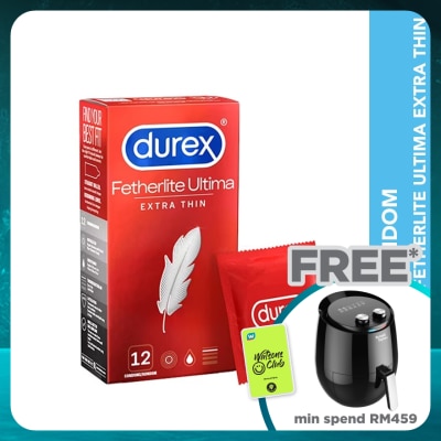 DUREX Condom Fetherlite Ultima Extra Thin 12s