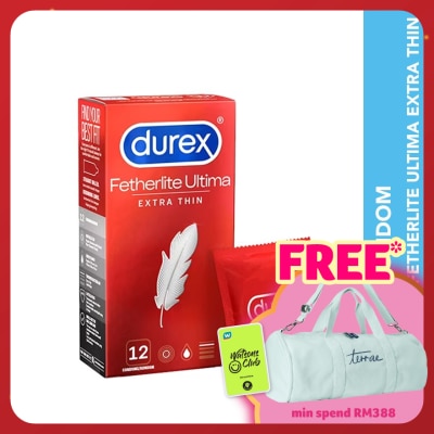 DUREX Condom Fetherlite Ultima Extra Thin 12s