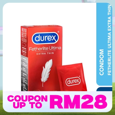 DUREX Condom Fetherlite Ultima Extra Thin 12s