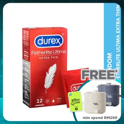 DUREX Condom Fetherlite Ultima Extra Thin 12s