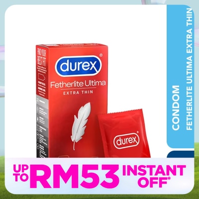 DUREX Condom Fetherlite Ultima Extra Thin 12s