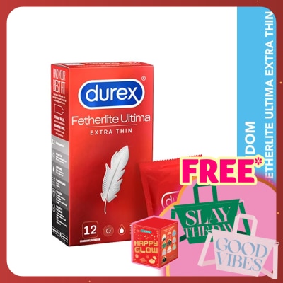 DUREX Condom Fetherlite Ultima Extra Thin 12s