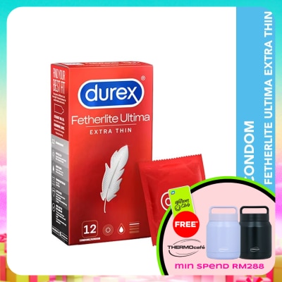 DUREX - Condom Fetherlite Ultima Extra Thin 12s