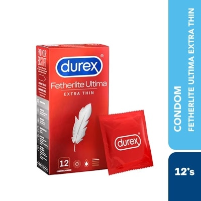 DUREX Condom Fetherlite Ultima Extra Thin 12s