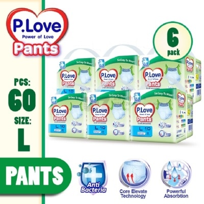 P.LOVE Adult Pants L 10s X 6 Packs