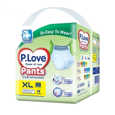 P.LOVE Standard Adult Pants XL 8s